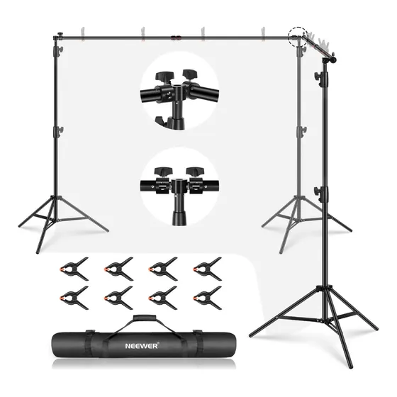 Sistema De Tela Soportes Para Estudio Profesional 