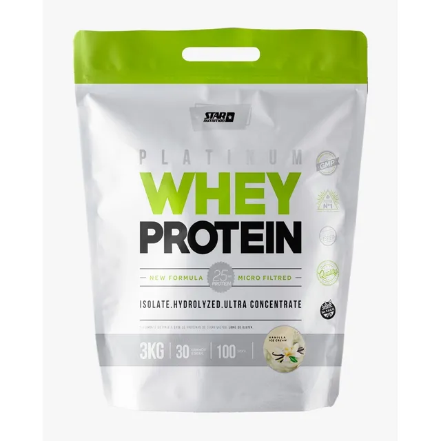 Proteina Premium Whey Protein Star Nutrition 3kg - Envios!