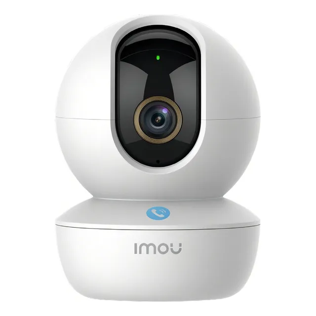 IMOU Ranger RC IPC-GK2CN-3C0WR, Cámara de seguridad Wifi 3mp 2k, 360° PT, Con botón de llamada y detección de movimiento, Color Blanco