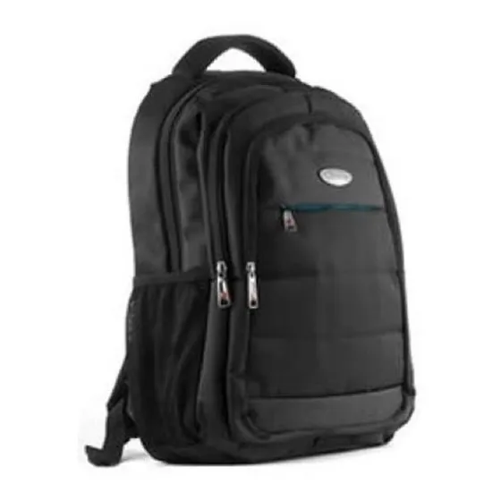 Mochila Ejecutiva Para Notebook Quasad 100% Nylon 15.6 Negra