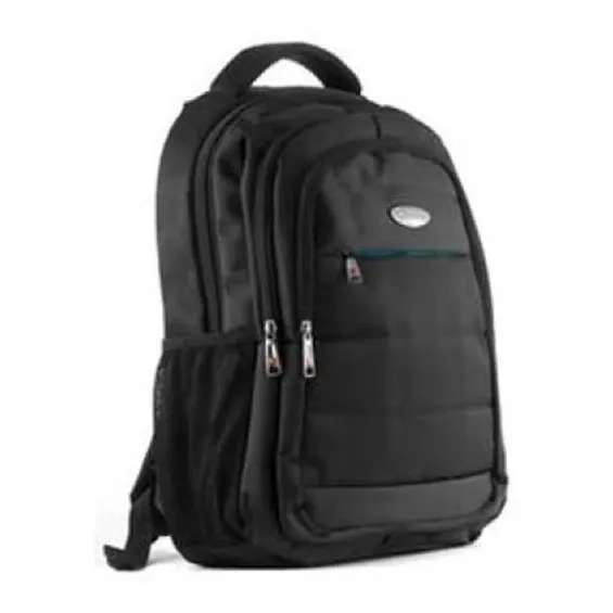 Mochila Ejecutiva Para Notebook Quasad 100% Nylon 15.6 Negra