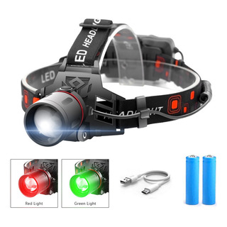 Faro Delantero T6 Con Luz Blanca, Luz Verde, Luz Roja, Zoom Faro Delantero T6 Con Luz Blanca, Luz Verde, Luz Roja, Zoom