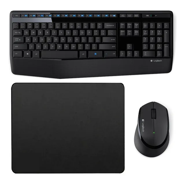 Combo Inalámbrico Logitech Mk345 + Pad Mouse Small (25x21cm)