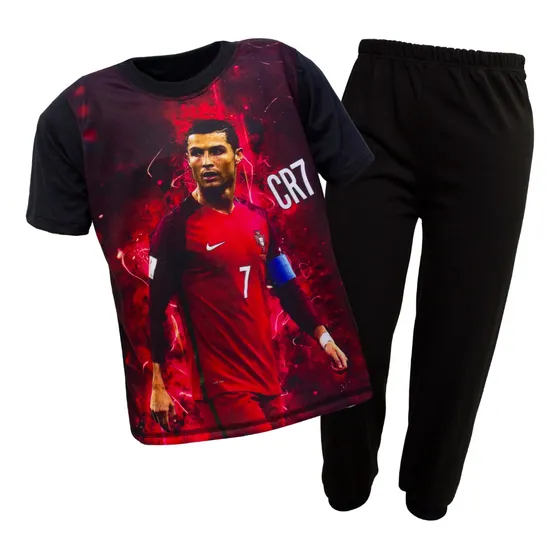 Pijama De Cristiano Ronaldo Para Niños