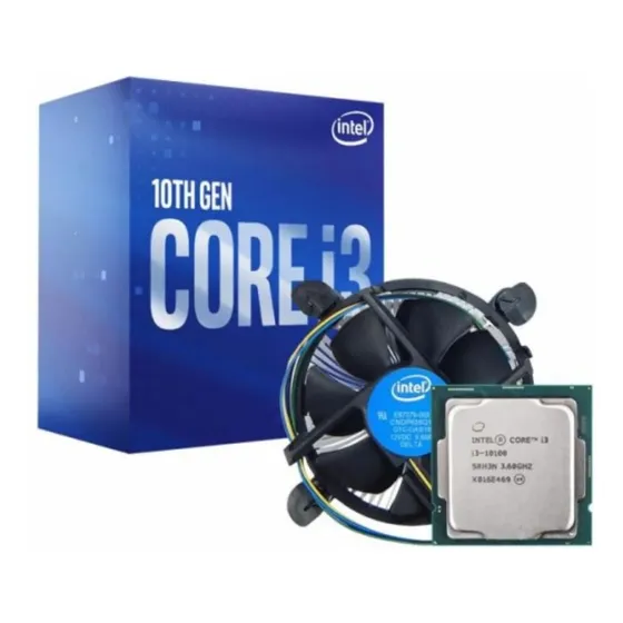 Processador Intel Core I3-10100 Lga 1200 Bx8070110100 C/nfe