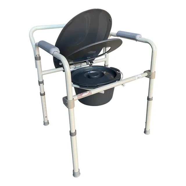 Silla Cómodo Plegable Aumento Para Baño Adulto Portátil