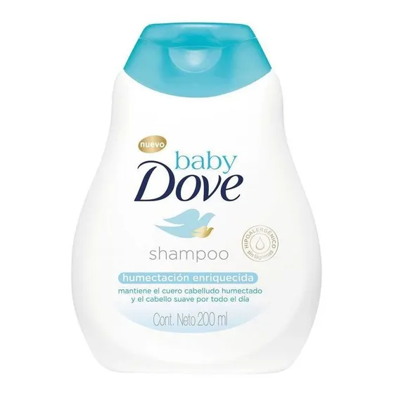 Shampoo Dove Baby Humectación Enriquecida 200 Ml.