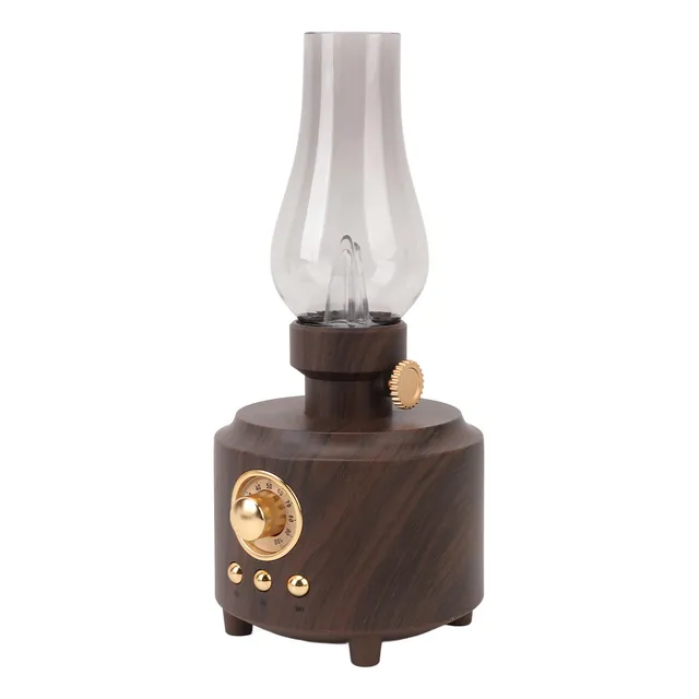Altavoz Inalámbrico Vintage Night Con Acabado De Madera, Sop