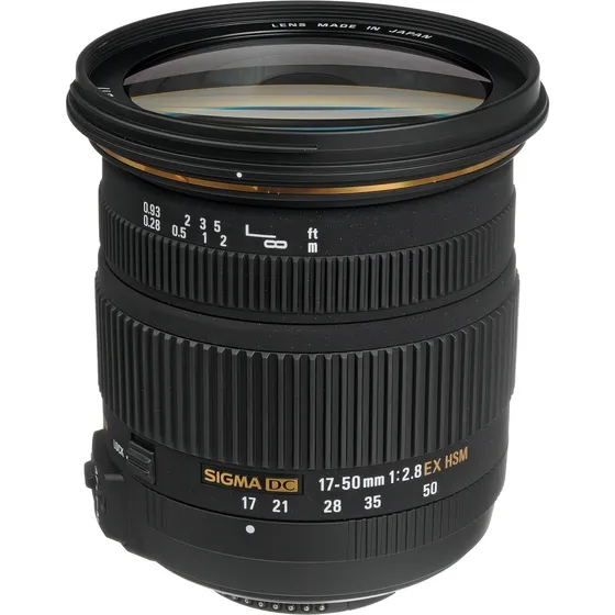 Sigma 17-50mm F/2.8 Os HSM Canon e Nikon Leia a descrição