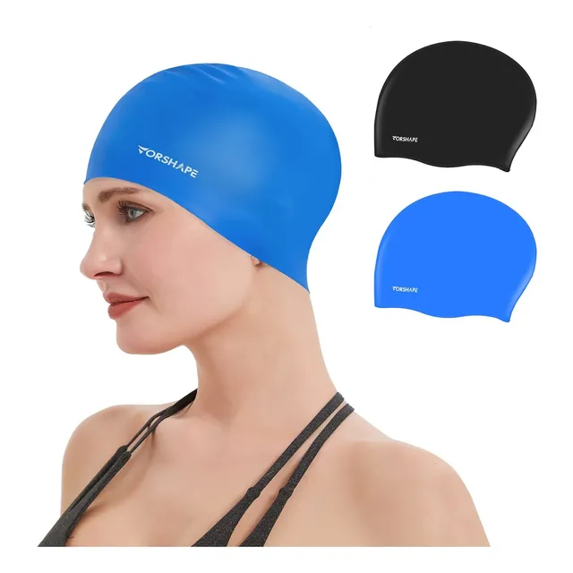 Gorro Natacion Para Dama Pelo Largo 2 Silicona Duradero