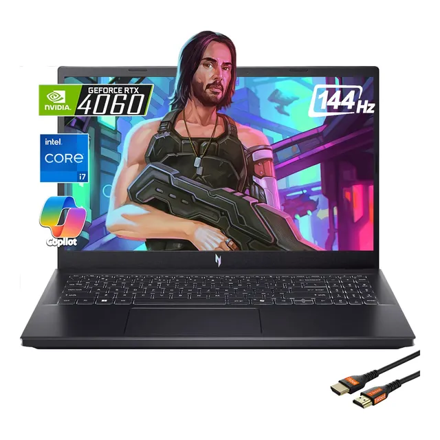 Laptop Acer Nitro 15.6  Intel I7-13620h 64gb 2tb Ssd Win 11h