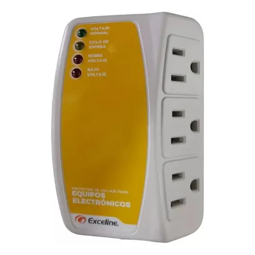 Protector De Volt 120v Computadora Equipos Electrónicos Exce