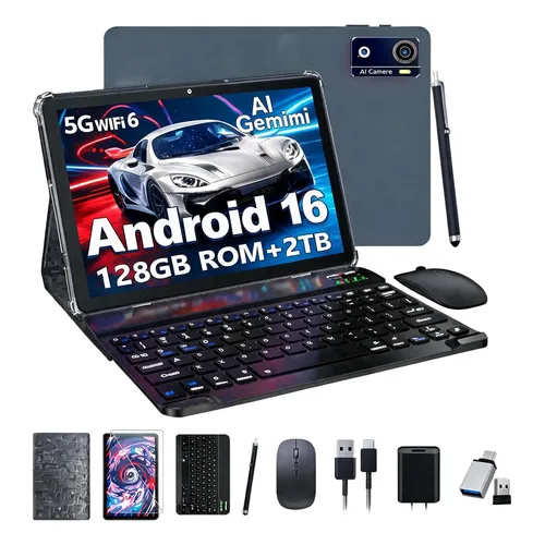 Tablet C108 10.1' 14gb+128gb Tf(max 1tb) Android 14 Con Kit Color