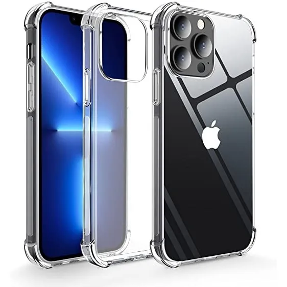 Funda Para iPhone 13 13 Pro Max Anti Golpes + Vidrio Full 9d