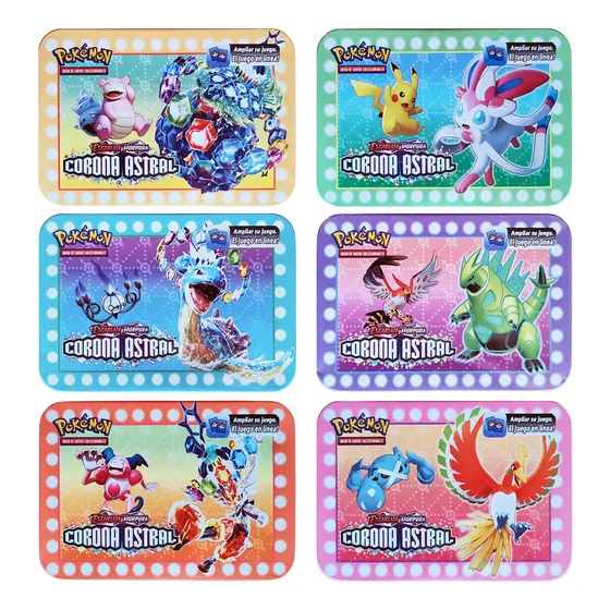 Lata De Cartas Pokemon 3 Especiales - 40u