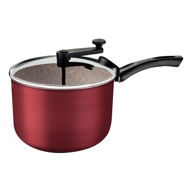 Pipoqueira Paris Antiaderente Starflon Max 22cm 4,80 Litros Vermelho Tramontina Pipoqueira Paris Antiaderente Starflon Max 22cm 4,80 Litros Vermelho Tramontina