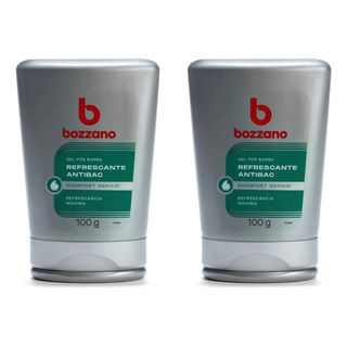 Gel Pós-barba Bozzano Refrescante Antibac - 2 Unidades Gel Pós-barba Bozzano Refrescante Antibac - 2 Unidades