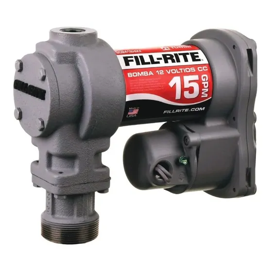Bomba Transferencia De Combustible 12 Volts Fill Rite 15 Gpm