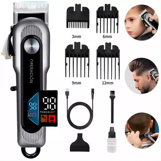 Operacion® Cortadora Maquina Para Cortar Cabello Cortadora De Pelo Professional Gy675 Gris Recargables Operacion® Cortadora Maquina Para Cortar Cabello Cortadora De Pelo Professional Gy675 Gris Recargables