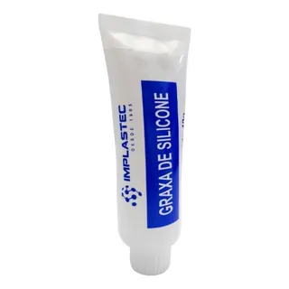 Graxa De Silicone Dielétrica 40g Bisnaga Implastec Graxa De Silicone Dielétrica 40g Bisnaga Implastec