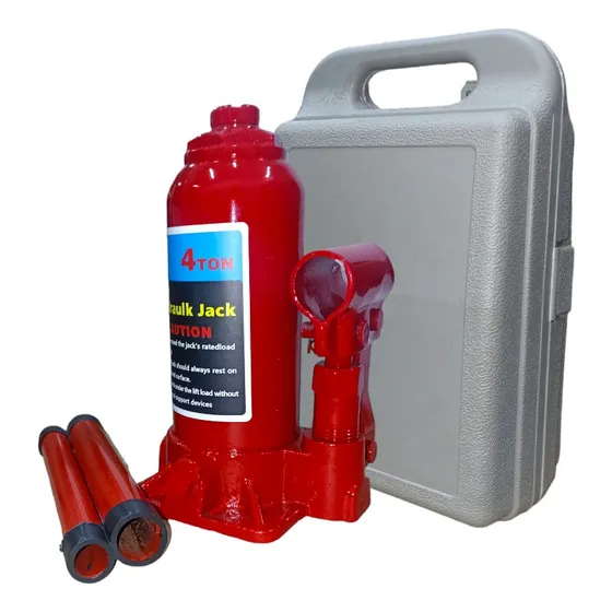 Gato Hidráulico De 4 Ton Tipo Botella + Estuche 