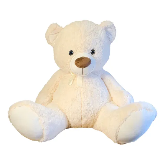 Peluche Gigante Oso Corazón Te Amo Blanco Rosa Enorme Grande