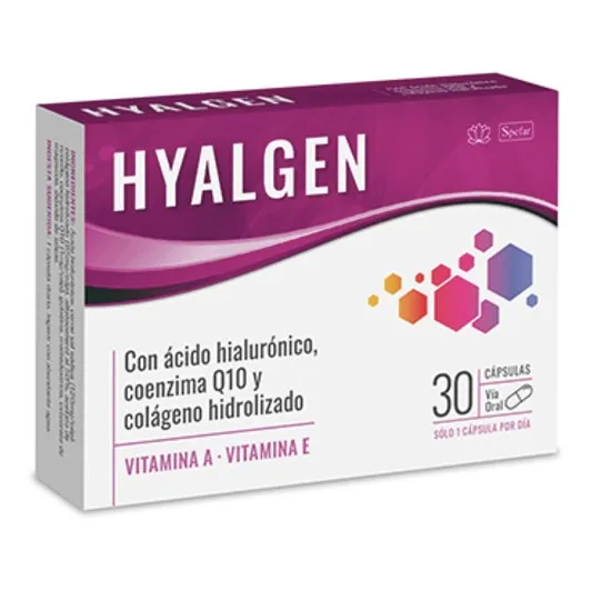 Hyalgen® X 30 | Ácido Hialurónico + Colágeno + Coenzima Q10