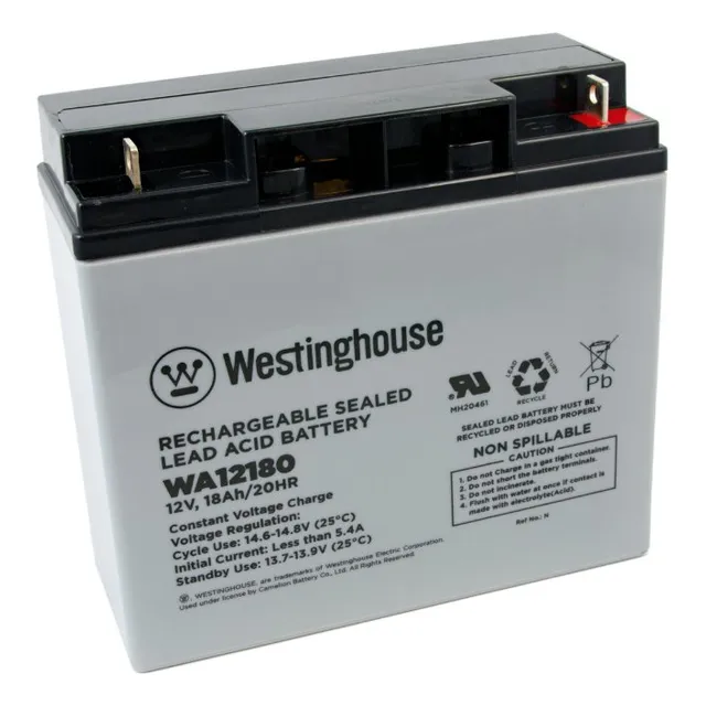 Bateria Westinghouse Original  12v 18ah Ups Ciclo Inversores