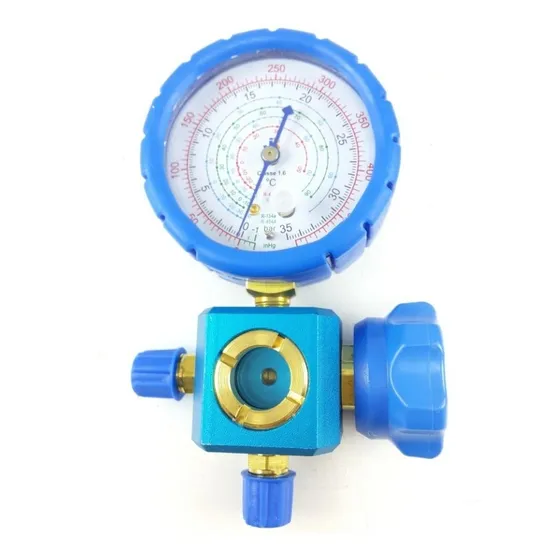 Manifold Simple Aluminio Carga R404 R410 R134 Refrigeracion 