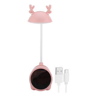 Mesa Rosa Con Dibujos Animados Led, Protección Ocular Con Di Mesa Rosa Con Dibujos Animados Led, Protección Ocular Con Di