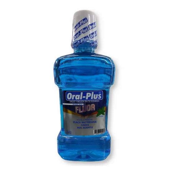 Enjuague Bucal Oral Plus 500 Ml Fluor