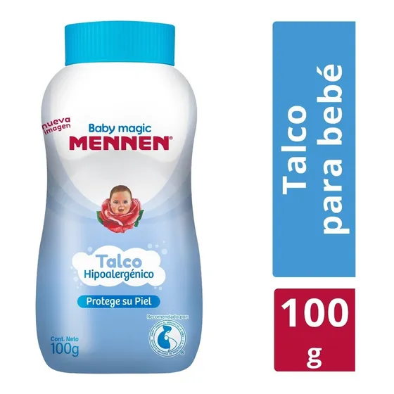 Talco Mennen Baby Magic Azul 100g