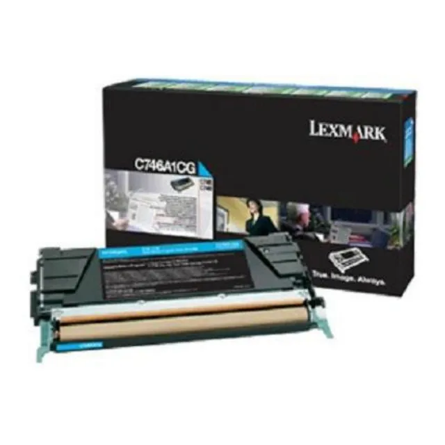 Tóner Lexmark C746a4cg Cyan, 7000 Páginas