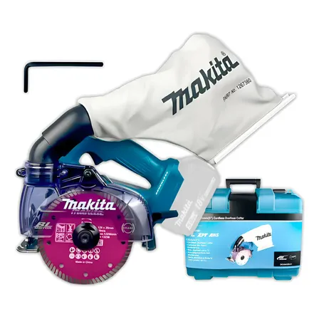 Serra Mármore Makita Sem Fio 18v Lxt 125mm Dcc500zkx1 Maleta 18v