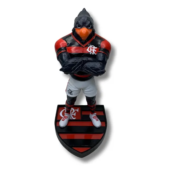 Mascote Do Flamengo - Urubu ( Resina )