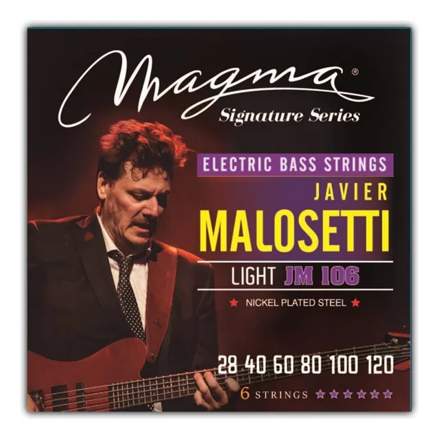Encordado Magma Para Bajo Javier Malosetti 6c Jm106