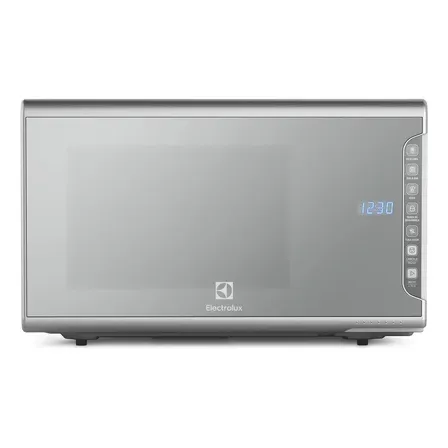 Micro-ondas Electrolux 31l Cor Inox Espelhado Com Painel Integrado E Função Tira Odor Mi41s 127v