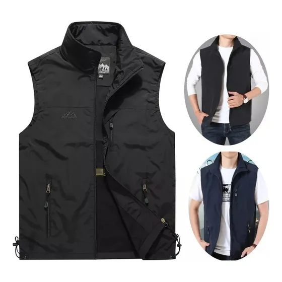 Chaleco Casual Para Hombre, Fotografía, Trabajo Al Aire Libr