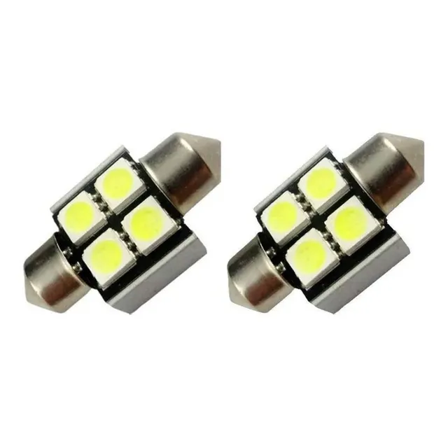 Lampara Tubular Led Canbus 31mm 5050 Festoon El Par