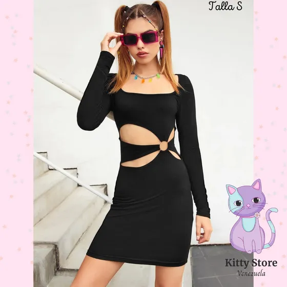 Vestido Casual Negro