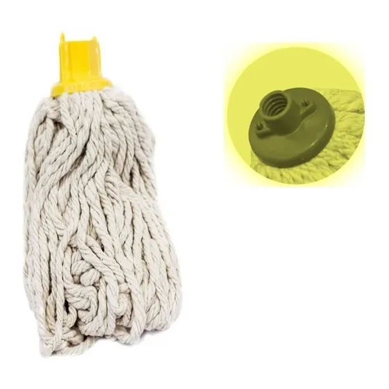 Refil P/ Mop Mopinho Encaixe C/ Rosca Algodão Bralimpia 220g
