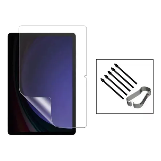 Mica Papel Para Samsung Galaxy Tab S9 Fe Plus 12.4 Y Puntas