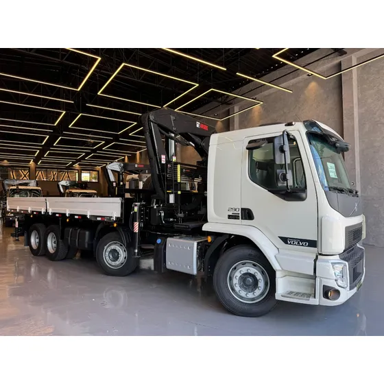 Volvo Vm290 Lx 8x2 Cabine Leito Munck Hiab Argos 45t