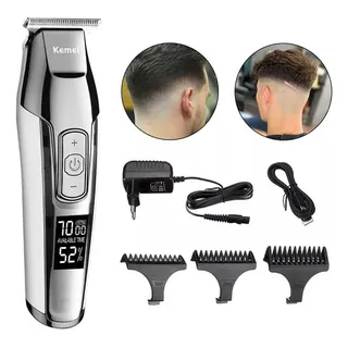 MĂĄquina De Acabamento Kemei Km-5027 Com Motor Forte E Lcd MĂĄquina De Acabamento Kemei Km-5027 Com Motor Forte E Lcd