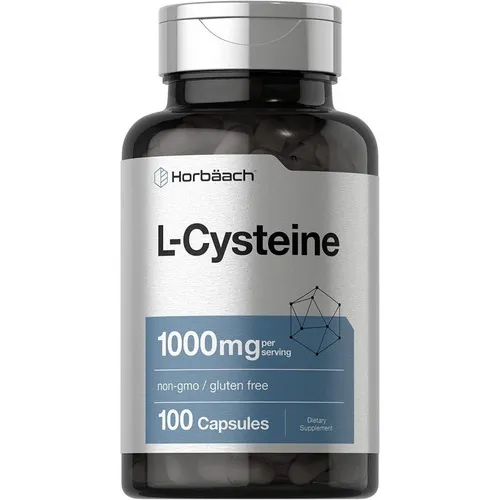 L- Cisteina L-cysteine 1000mg 100 Cápsulas Eg N16 Sabor Nd