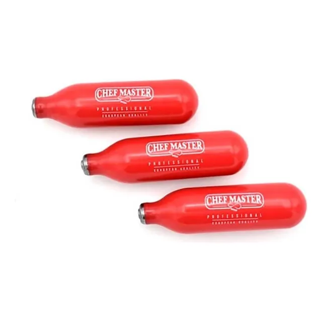 Carga De Nitrogeno Chef Master Para Cremas X 24 Unidades