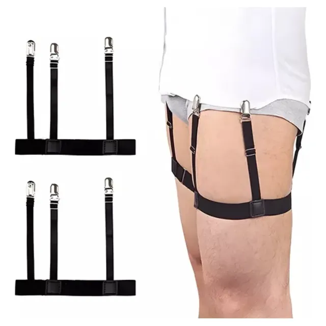 Sujetadores Tirantes Elásticos Para Camisas Ajustable 1 Par