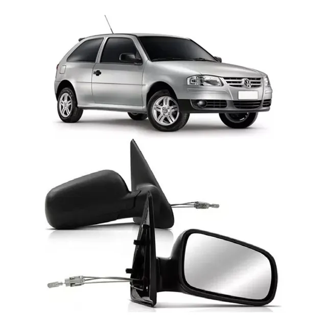 Espejo Retrovisor Vw Gol Power 2006 2007 2008 2009 3 Puertas