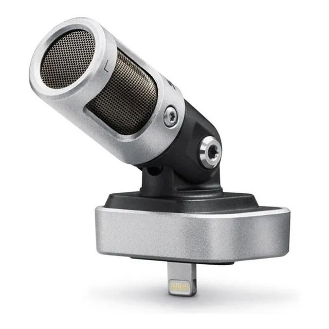 Shure Mv88/a - Micrófono Condensador Estéreo Digital Color Plata