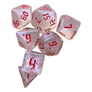 Juego De Dados Poliédricos 7x, Juguetes Transparentes Juego De Dados Poliédricos 7x, Juguetes Transparentes